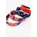 American Patriotic Knotted Headband
