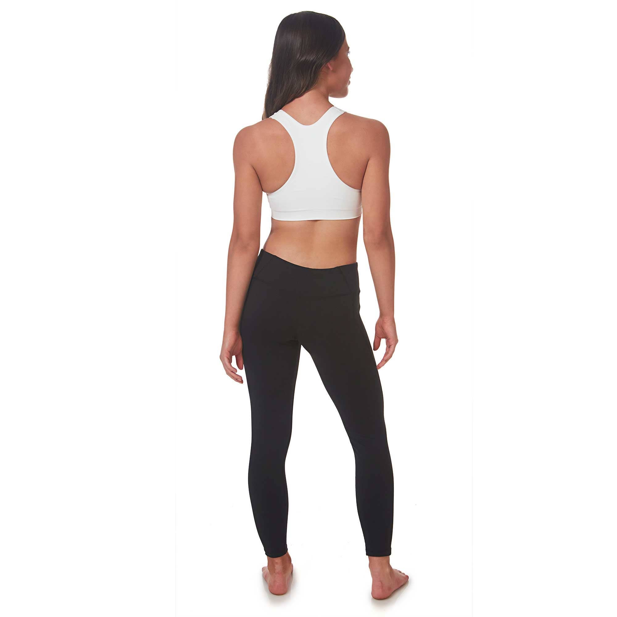 Racer Seamless Sports Bra - White