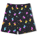 Unicorn Holographic High Waisted Shorts