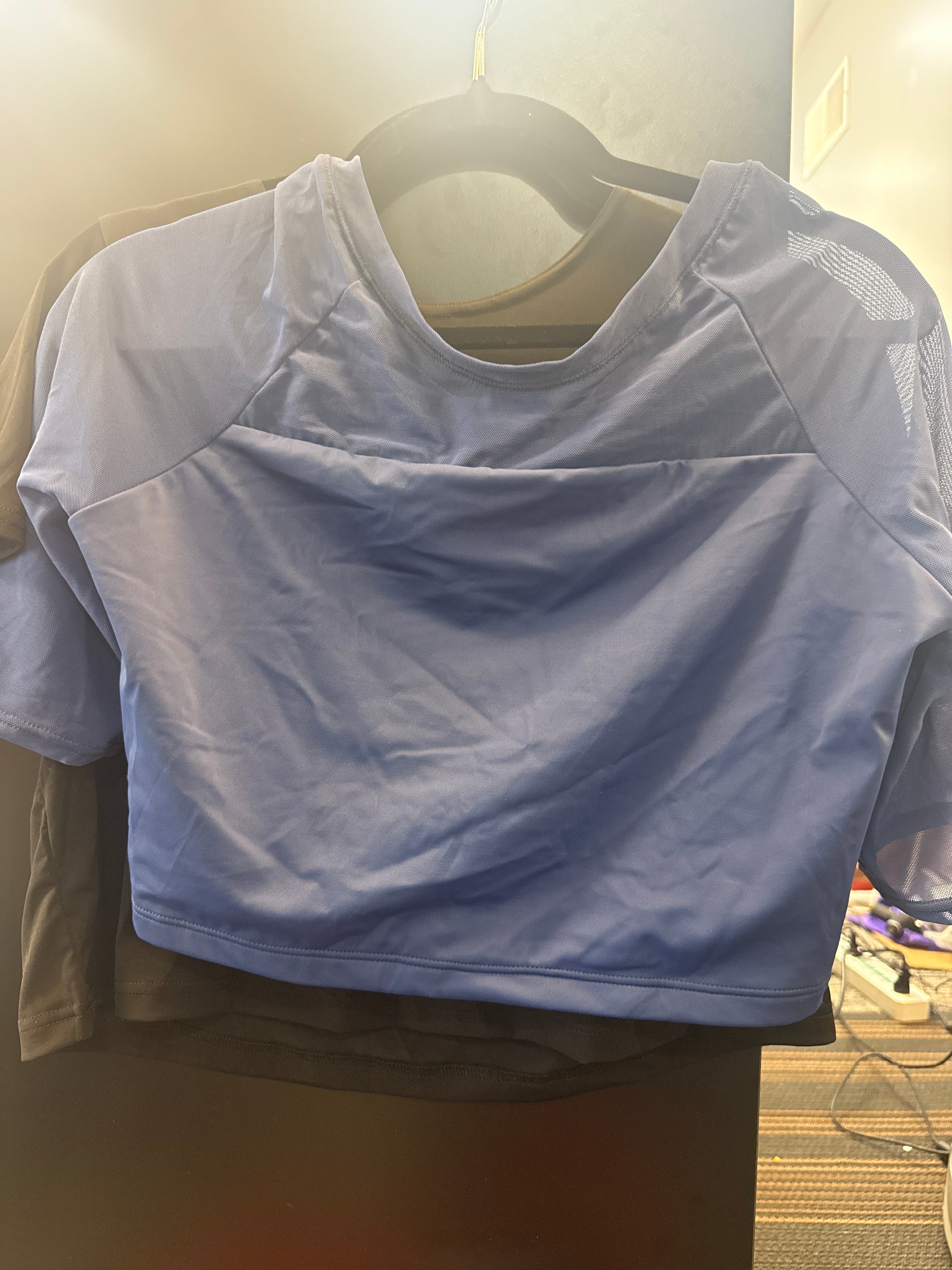 Navy Dance top