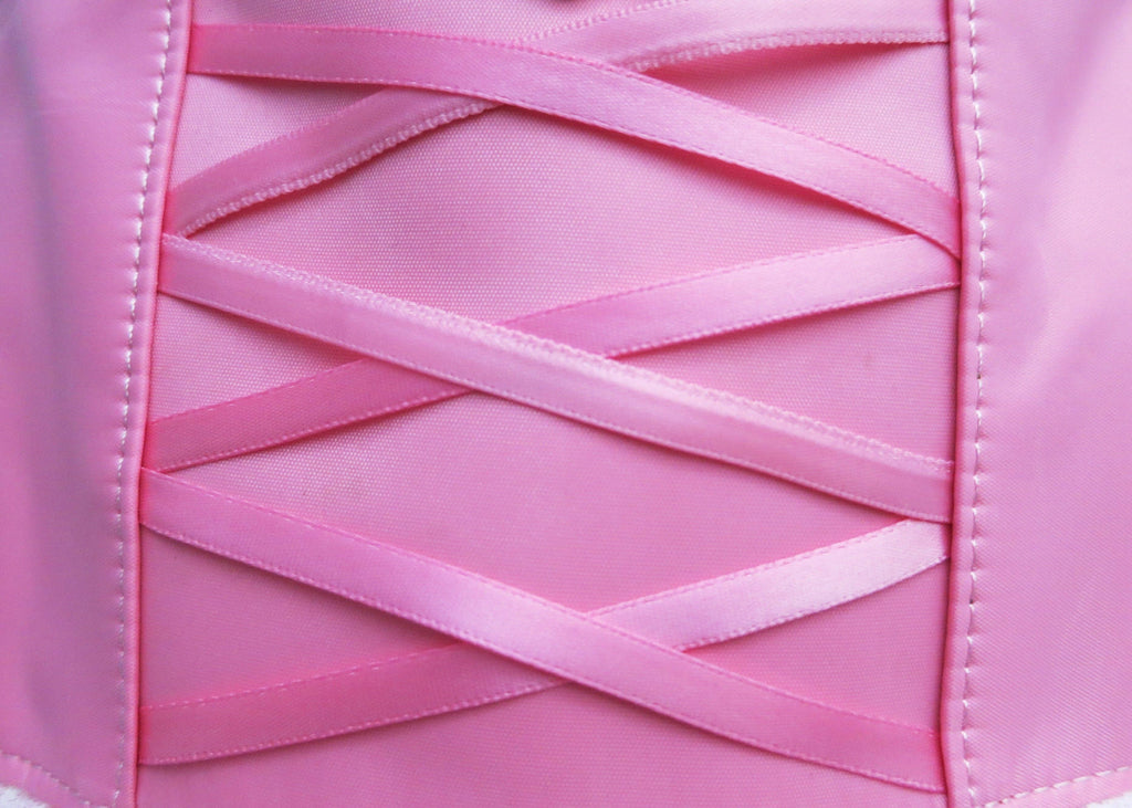 Lace Tutu Trim Pink Back Pack