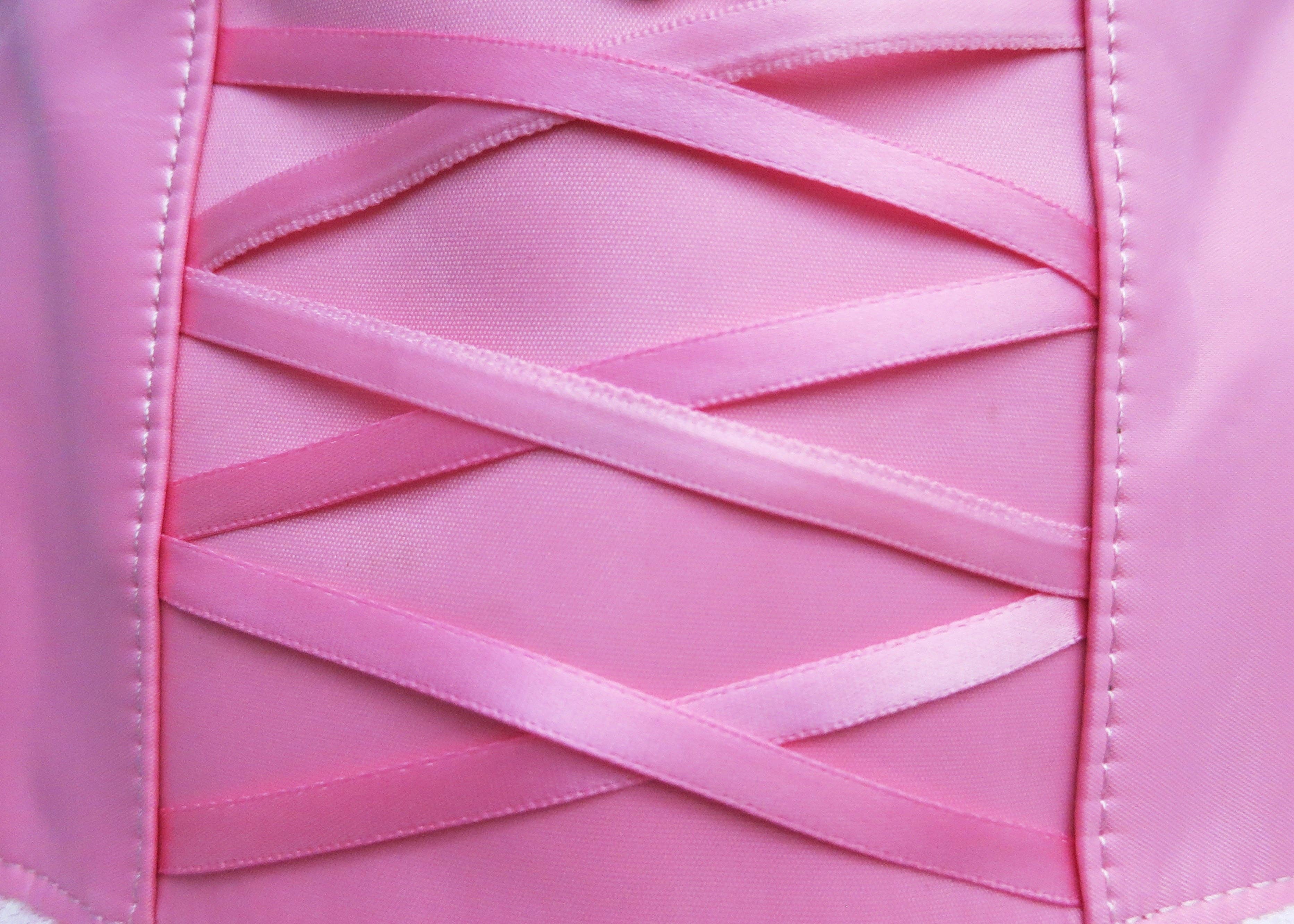Lace Tutu Trim Pink Back Pack