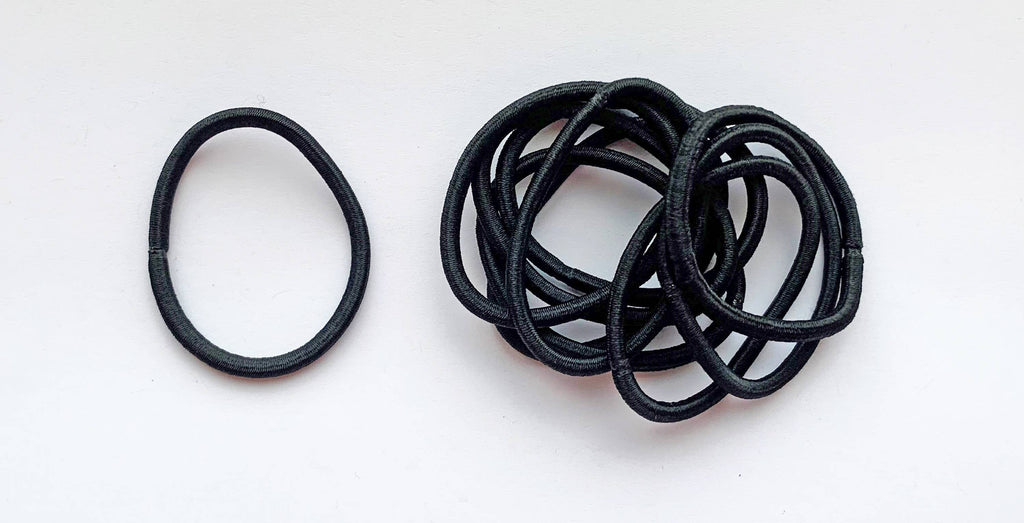 Large Ponytail Holders - 6 ct