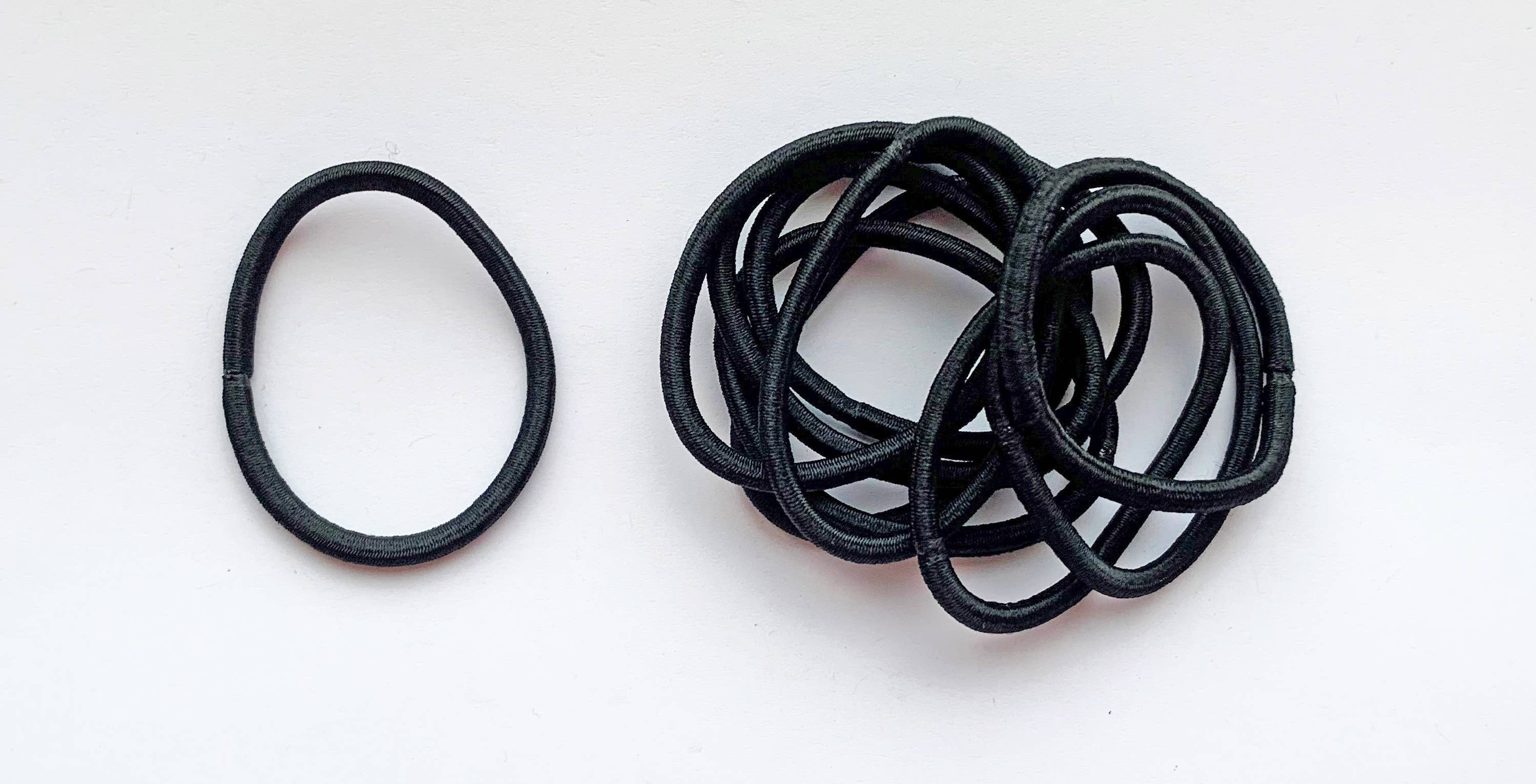 Large Ponytail Holders - 6 ct