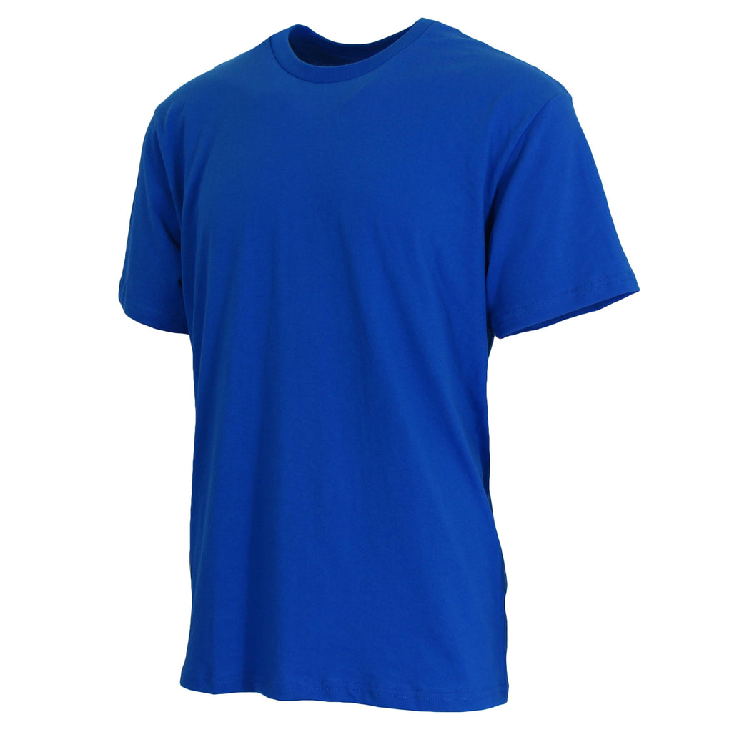 Men's Short Sleeve Crew Neck Cotton Blend Classic Tee