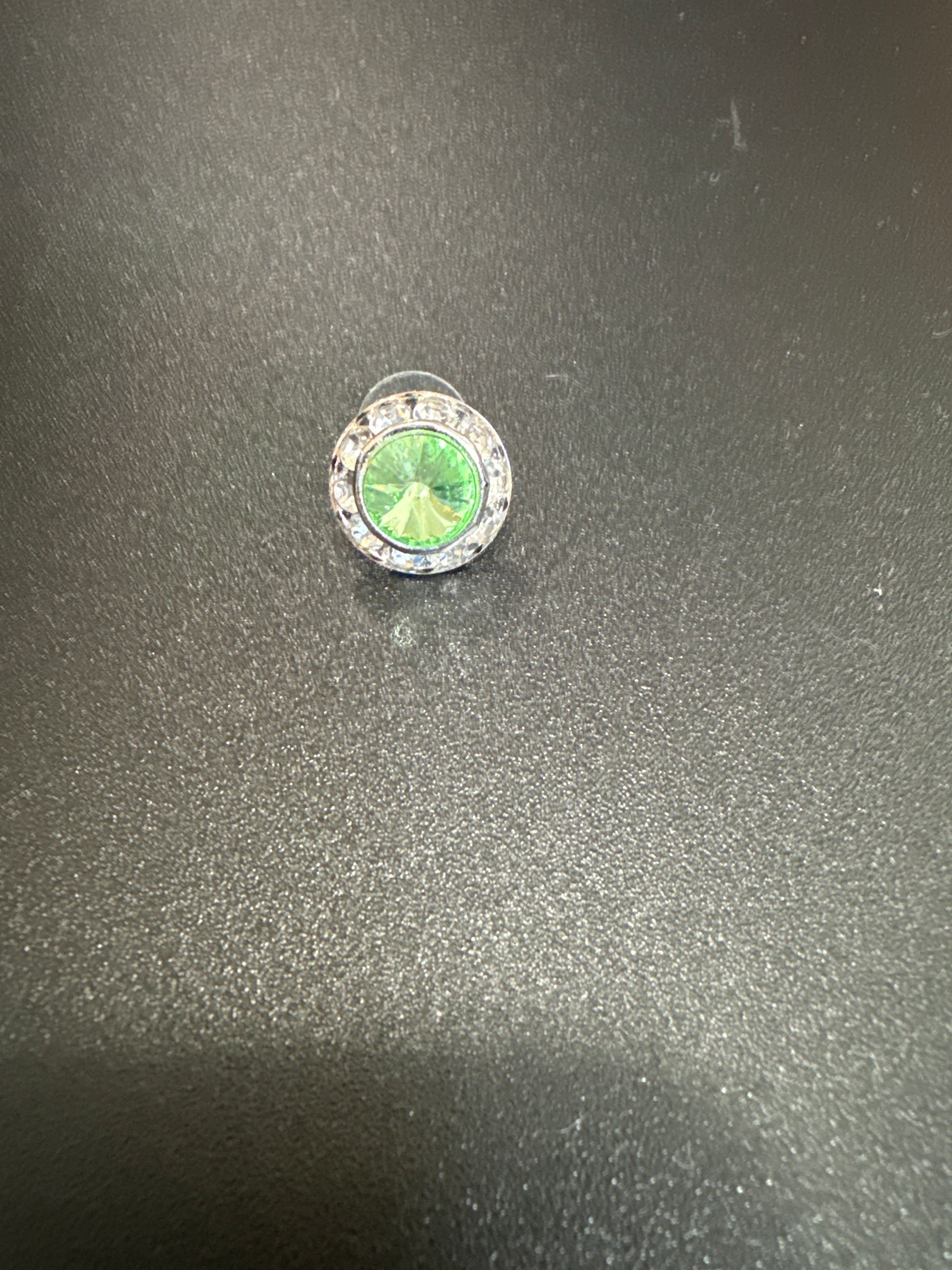 15 mm Rhinestone Earrings