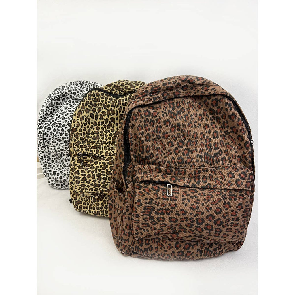 Light Weight Fashion Leopard Back Pack