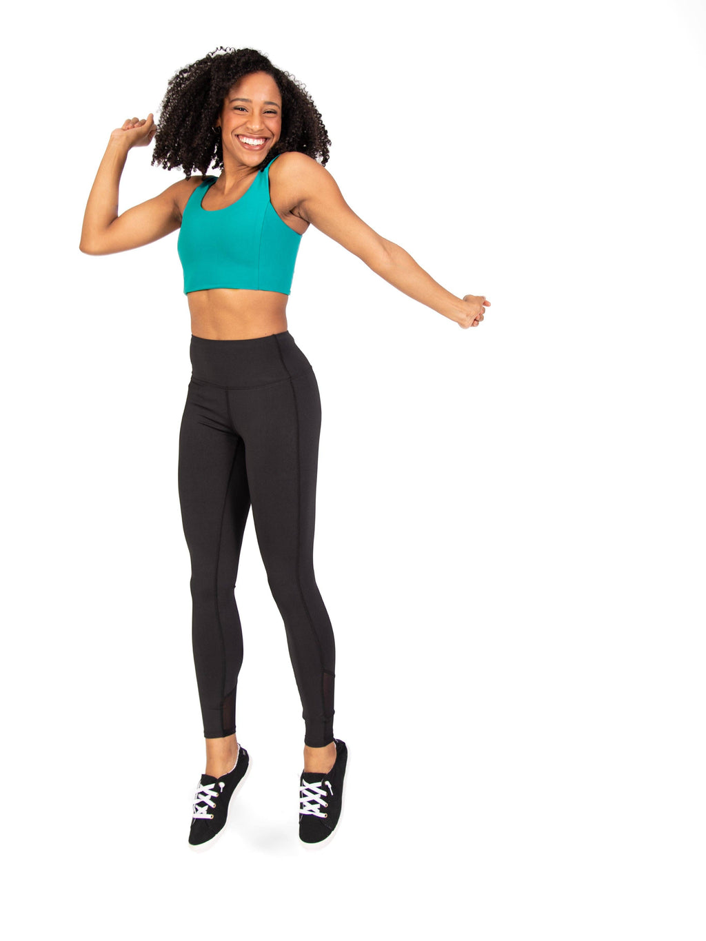 Recycled Poly Twist Back Sports Bra