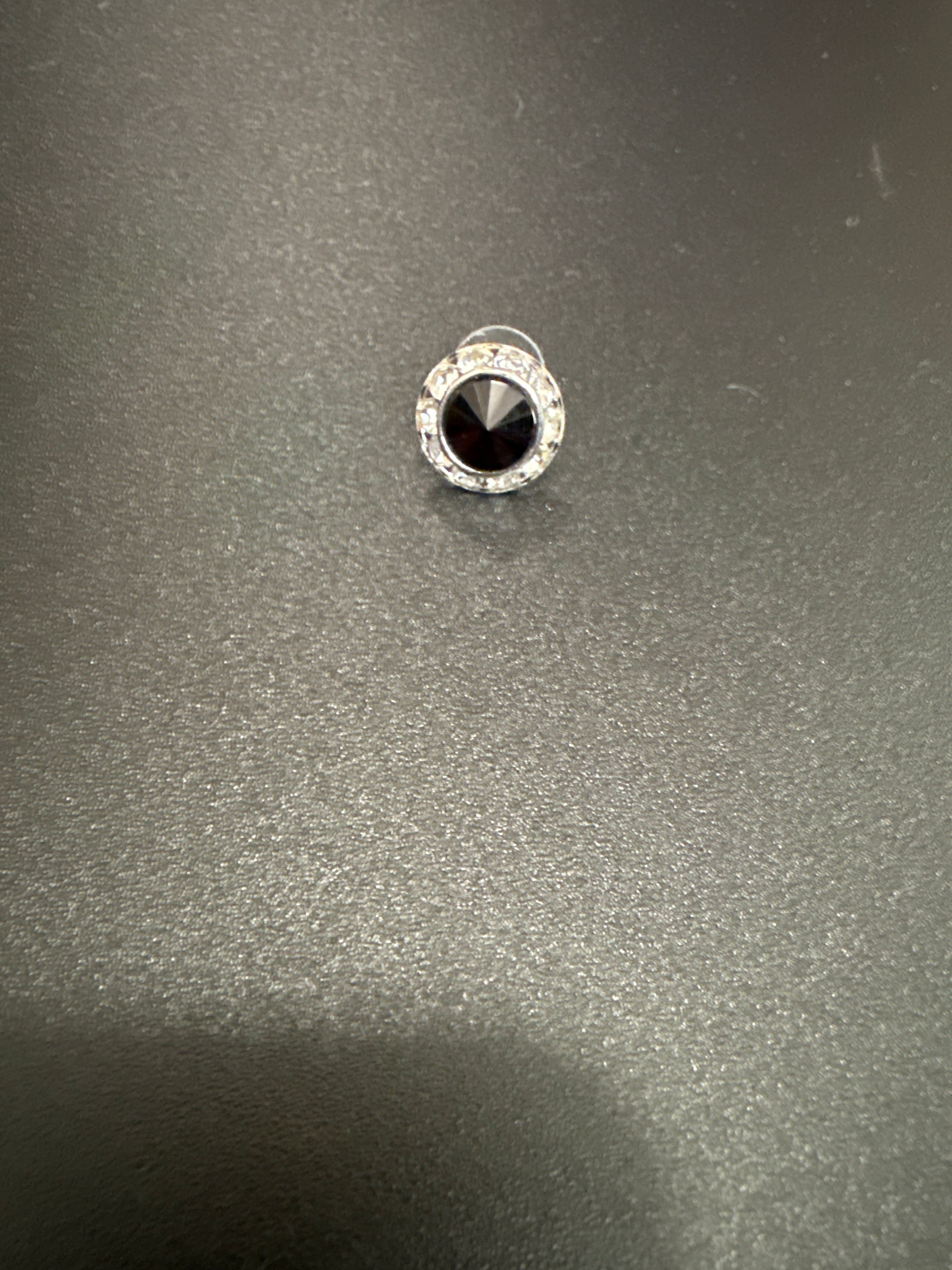 15 mm Rhinestone Earrings