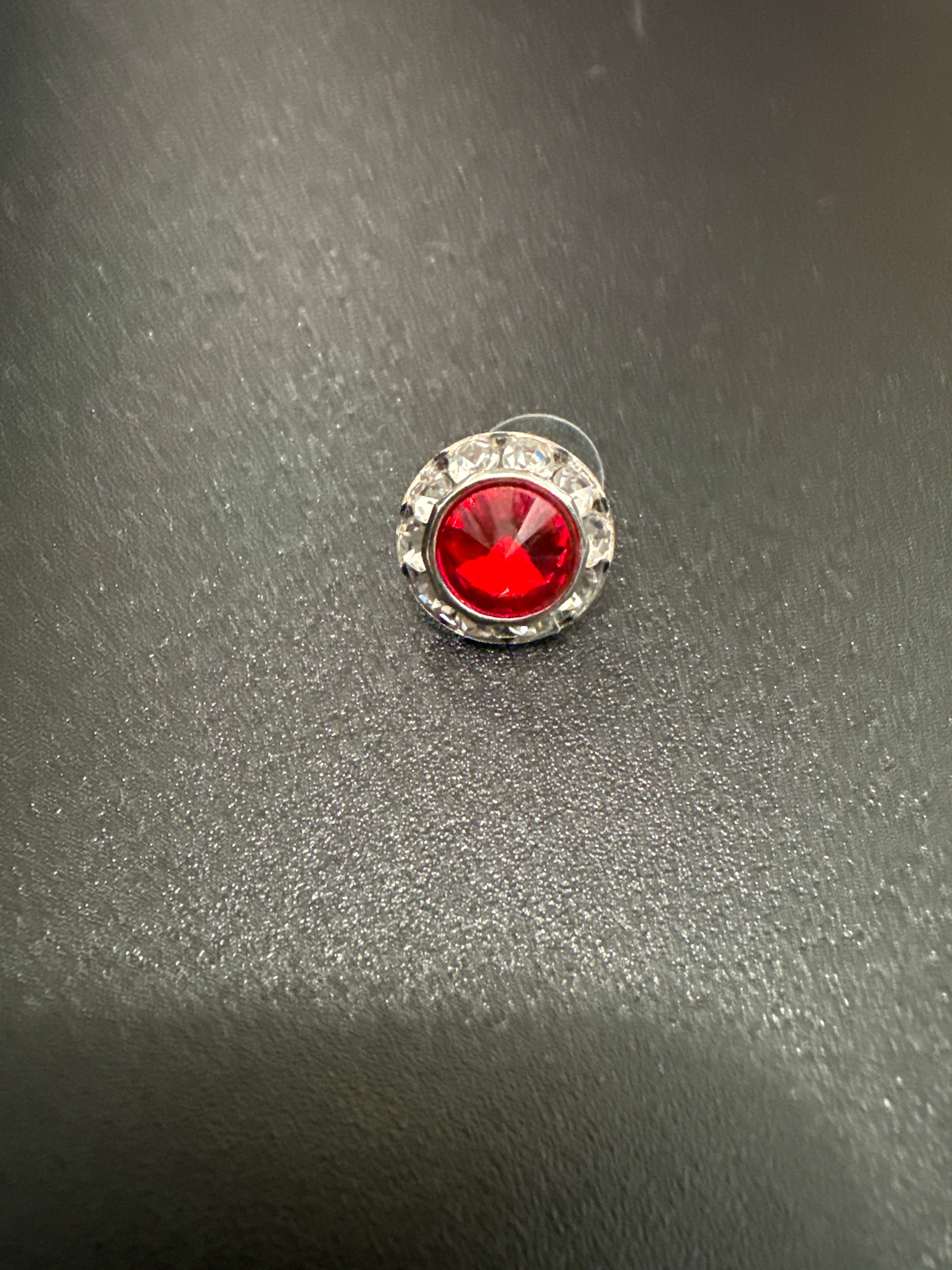 15 mm Rhinestone Earrings
