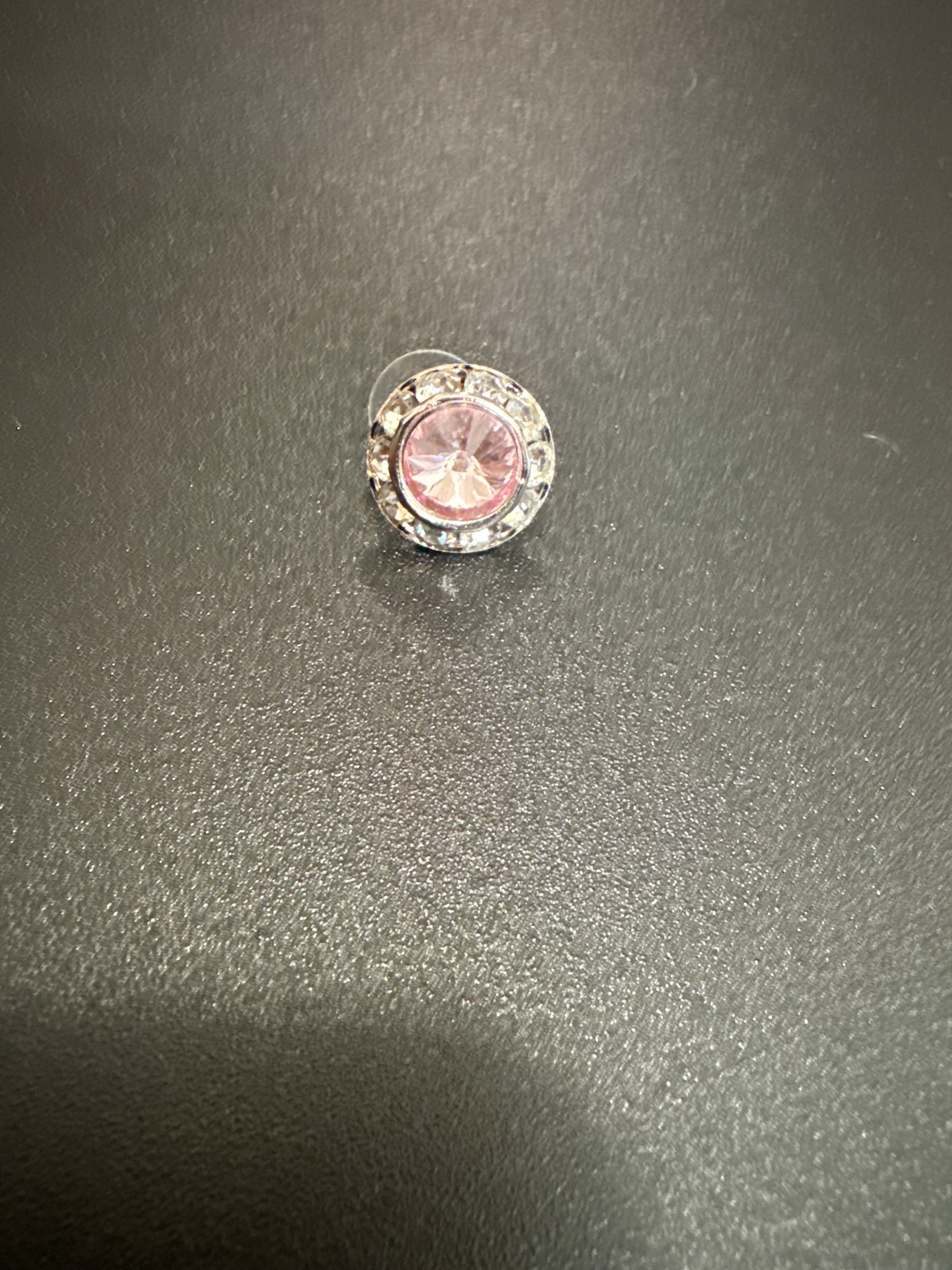 15 mm Rhinestone Earrings