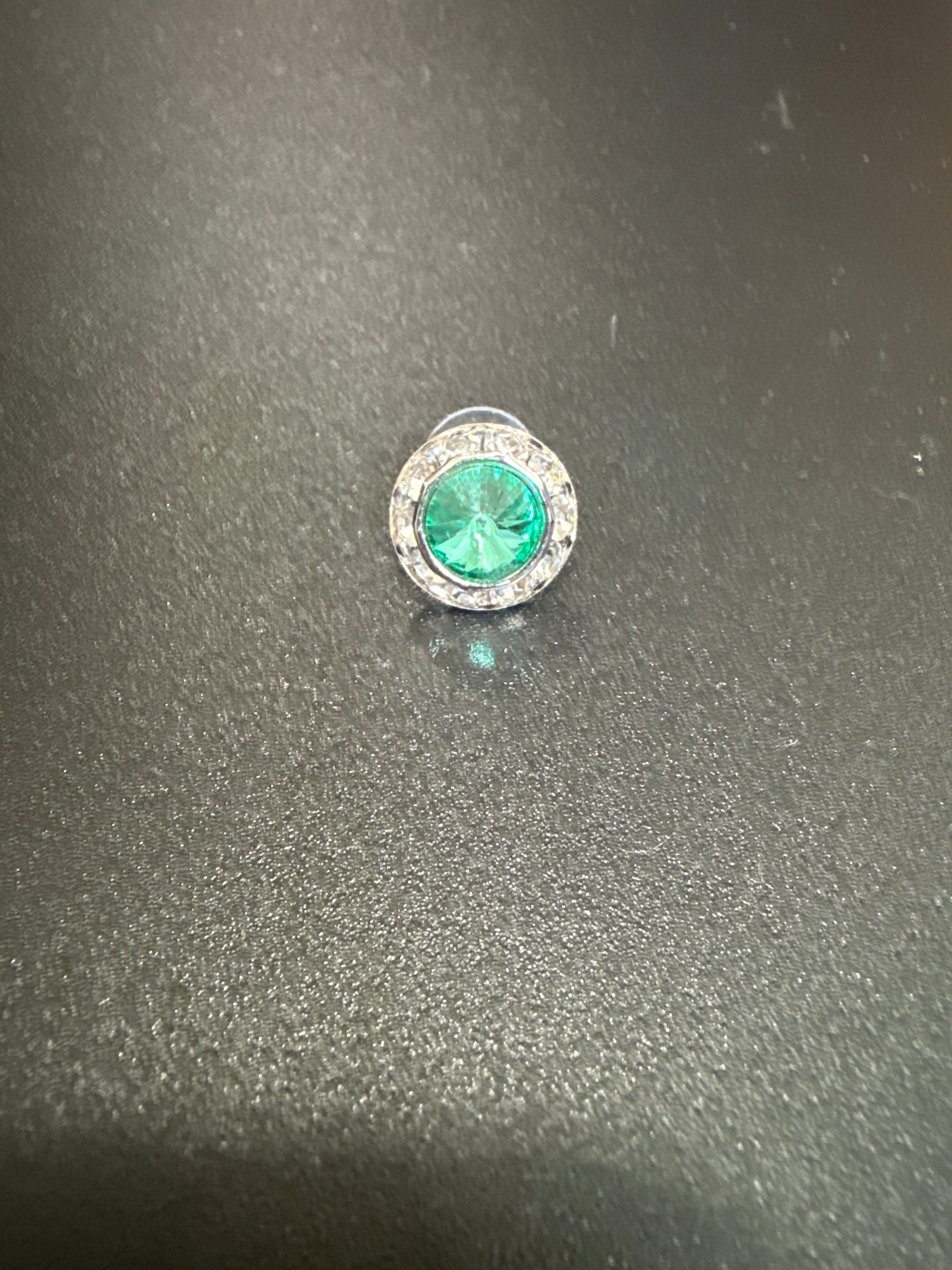 15 mm Rhinestone Earrings
