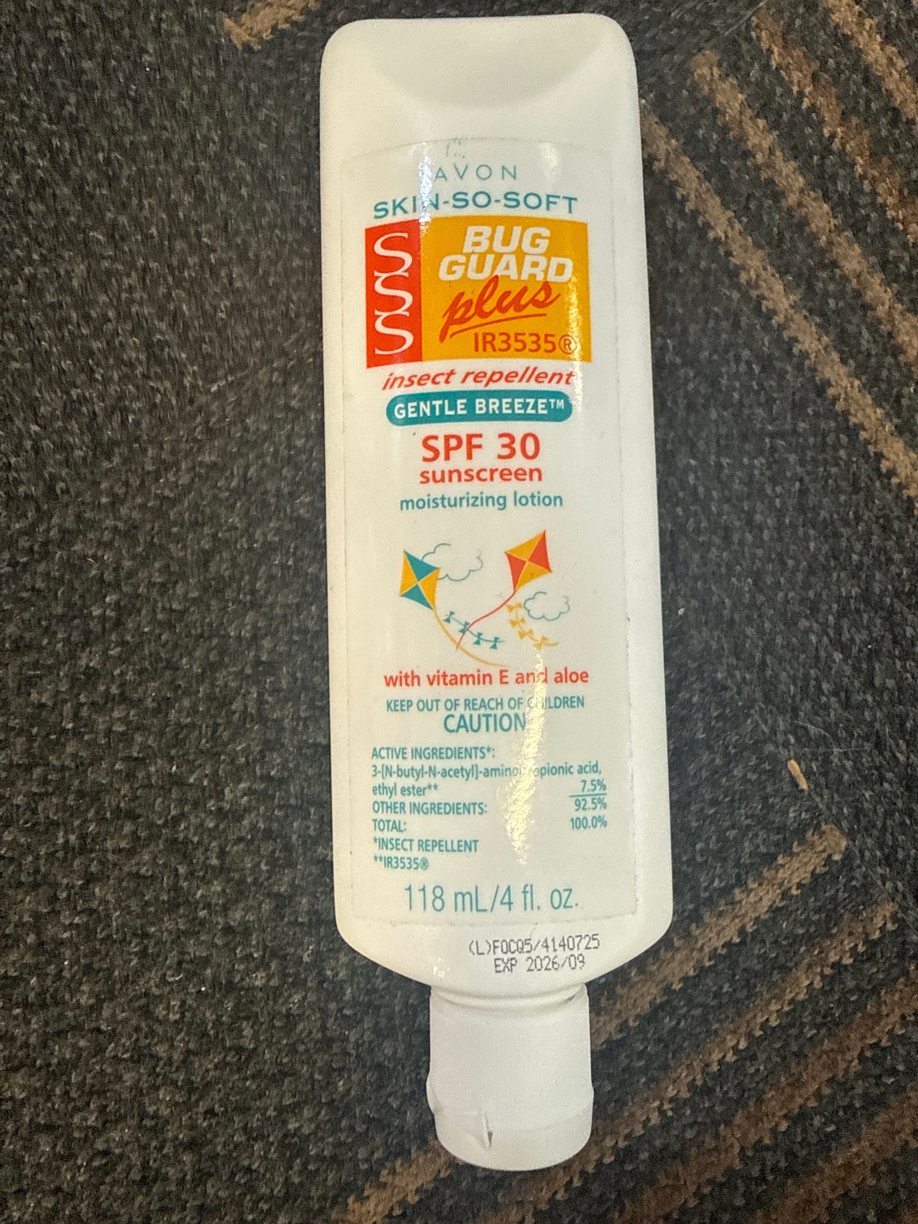 Skin-so-soft SPF 30 sunscreen