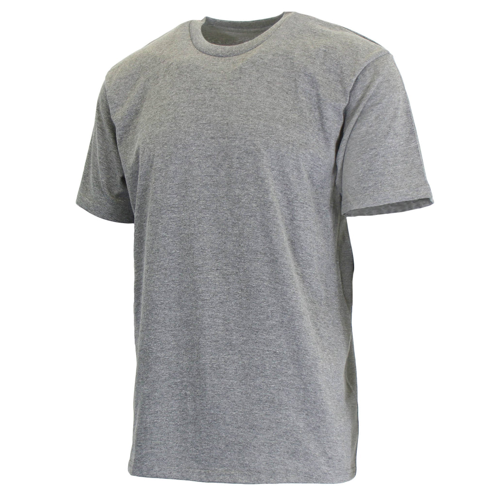 Men's Short Sleeve Crew Neck Cotton Blend Classic Tee
