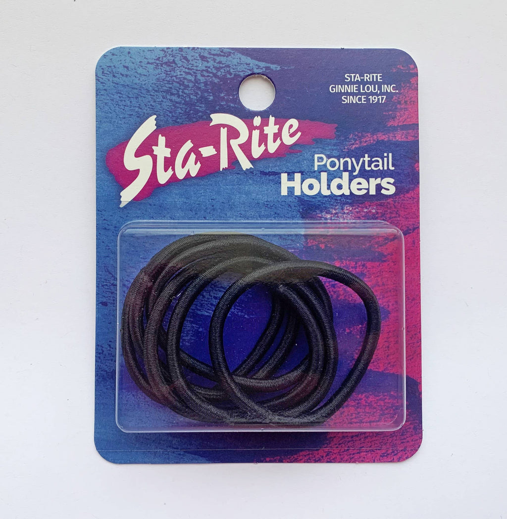 Large Ponytail Holders - 6 ct