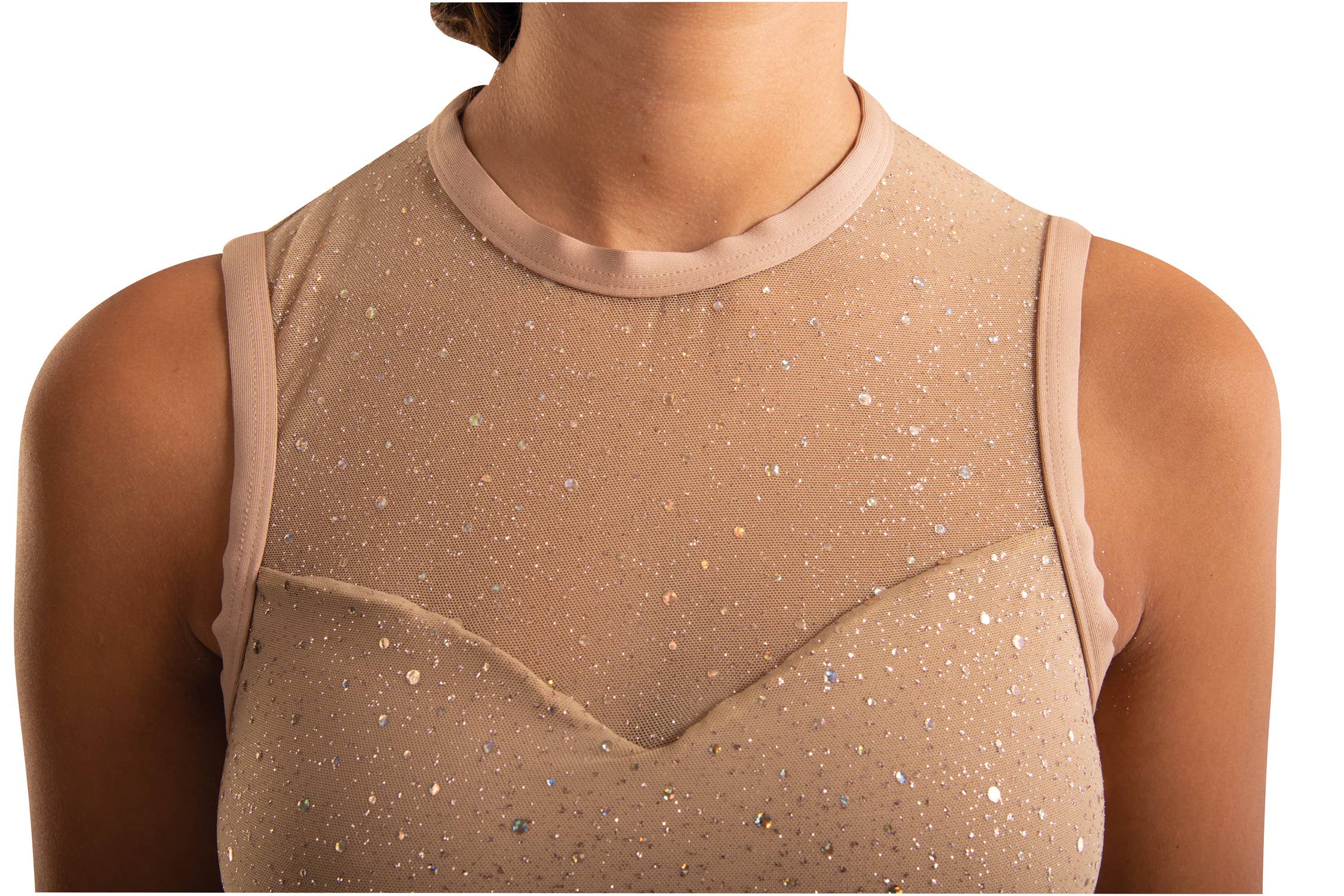 Body Wrappers Hi-Neck Top Ladies-Performance