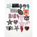 GAME DAY lover MAMA Theme DIY Iron On Patches