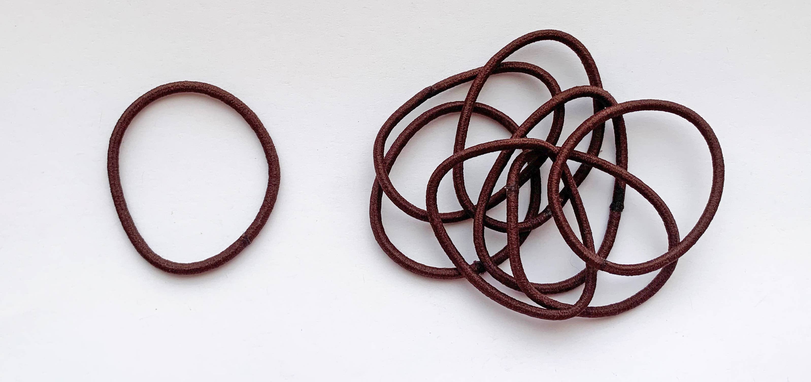 Medium Ponytail Holders - 60 ct