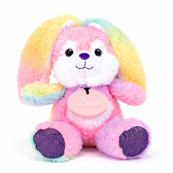 Rainbow Lop Eared Bunny