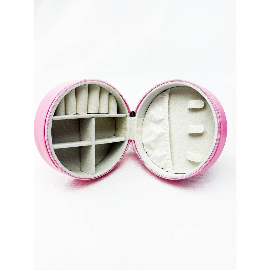 Mini Star Zipper Detail Jewelry Case