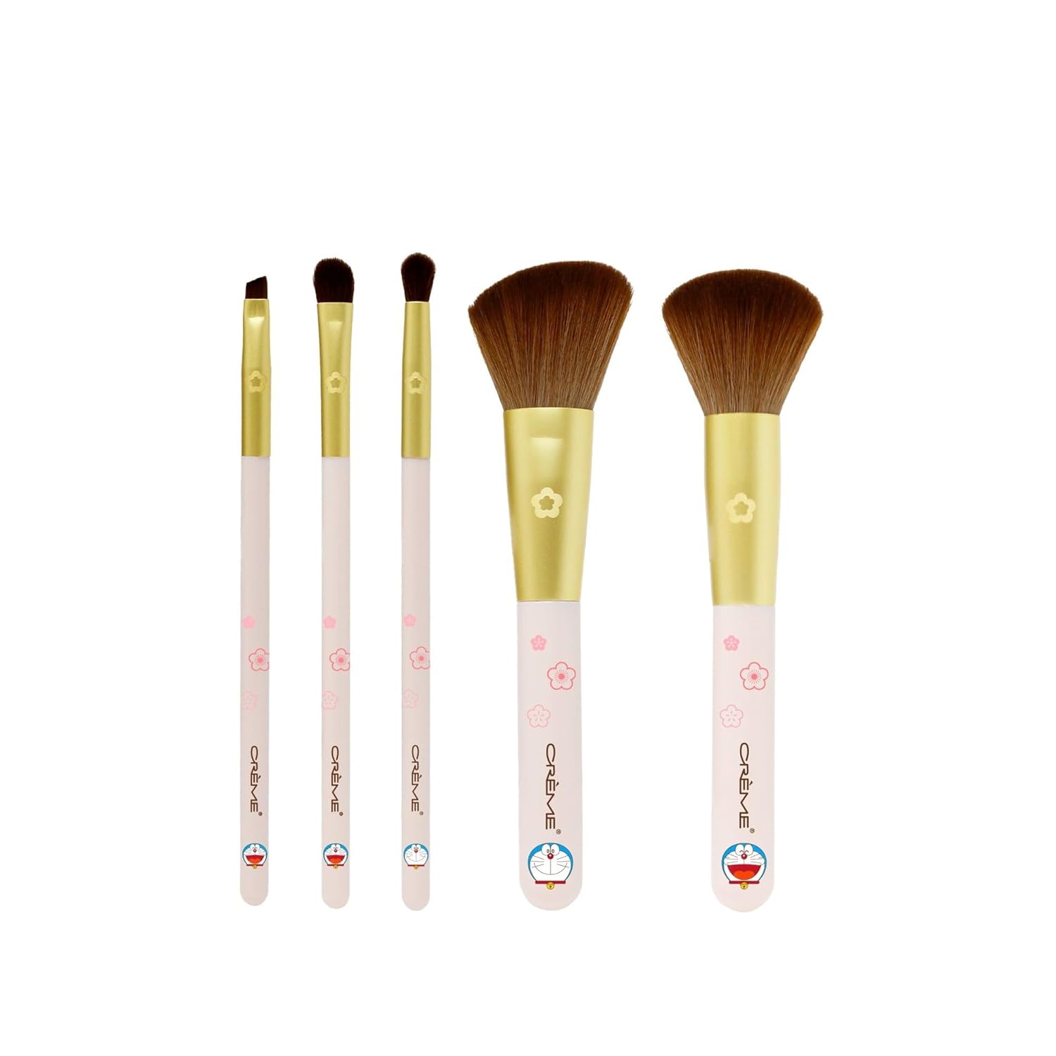 Vegan Makeup Brush Set 5 piece
