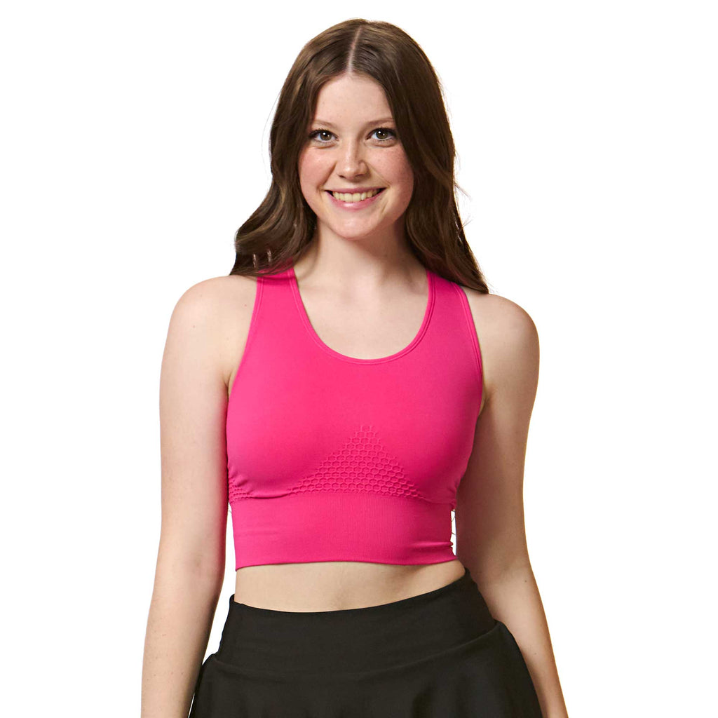 Fearless Seamless Crop Top - Pink