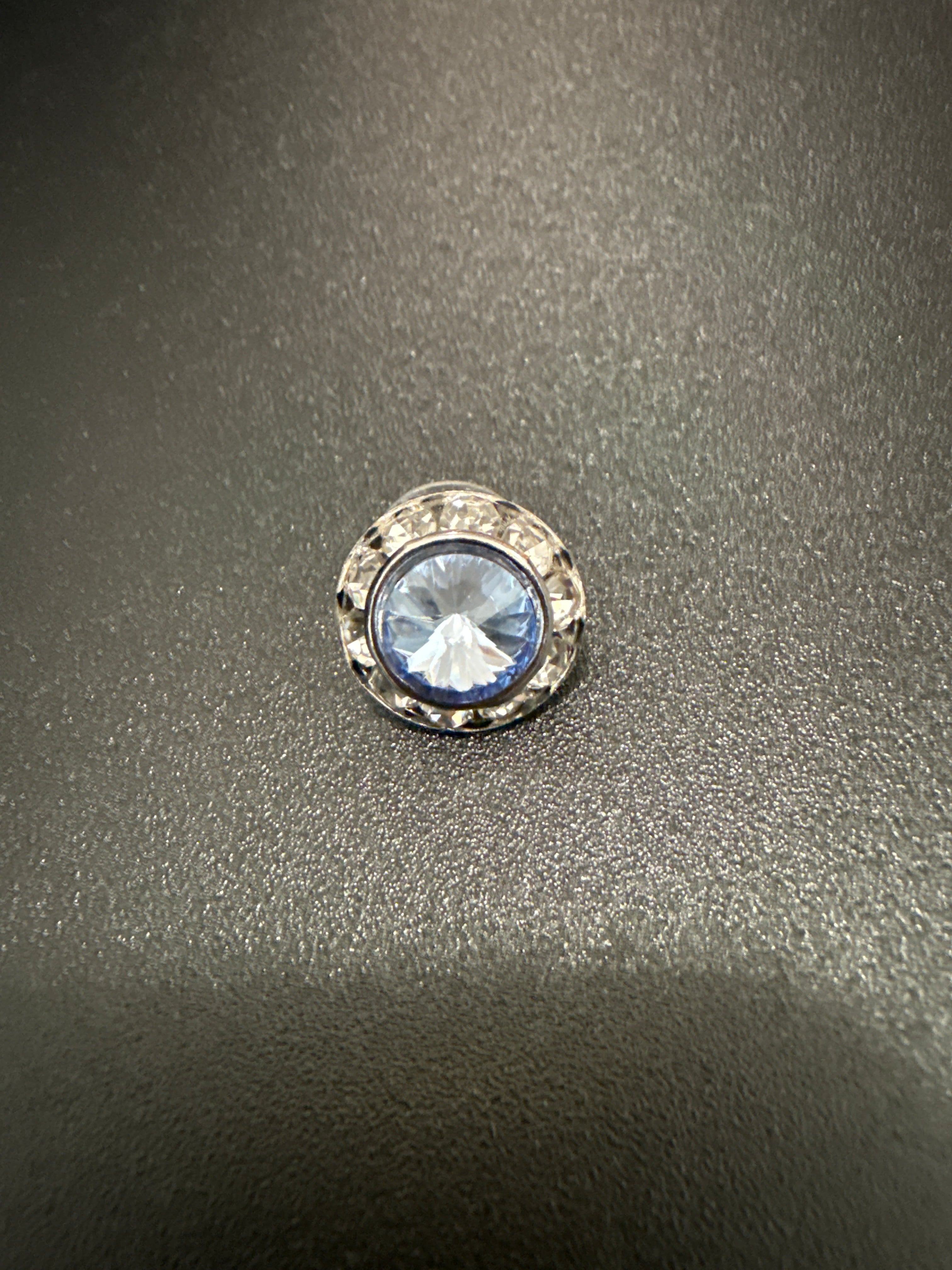 15 mm Rhinestone Earrings