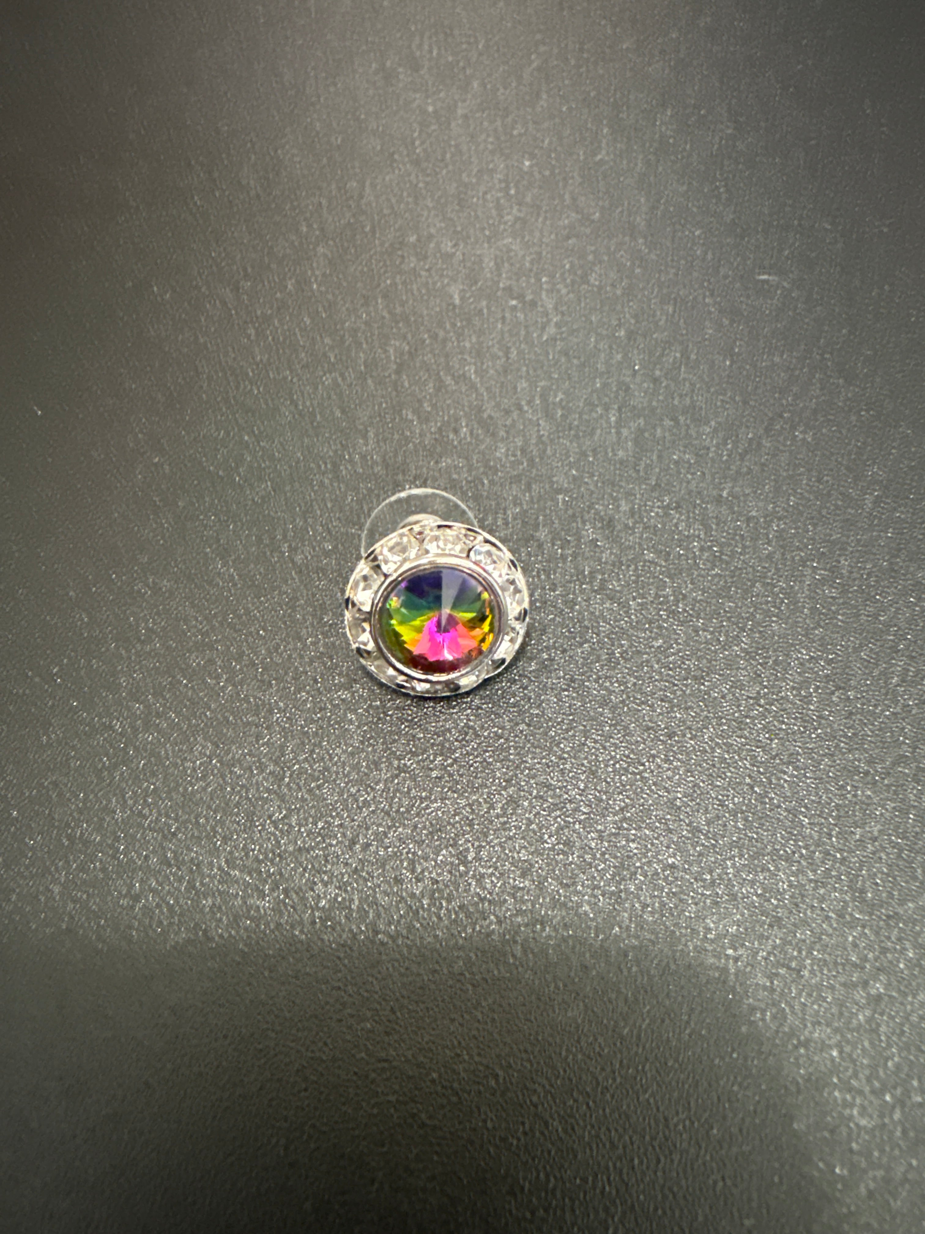 15 mm Rhinestone Earrings