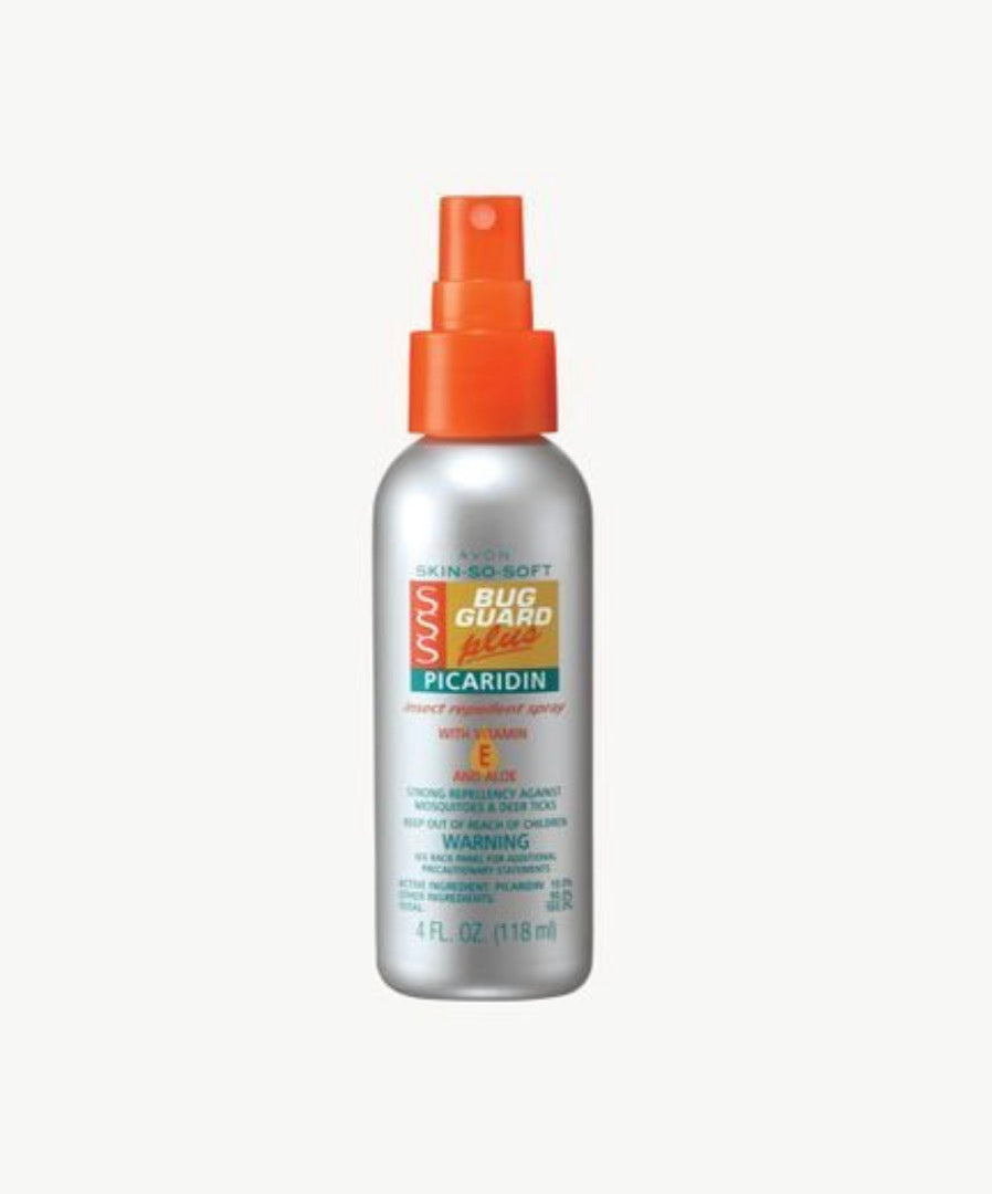 Avon Skin So Soft Bug Guard Plus Picaridin 4oz. Pump Spray