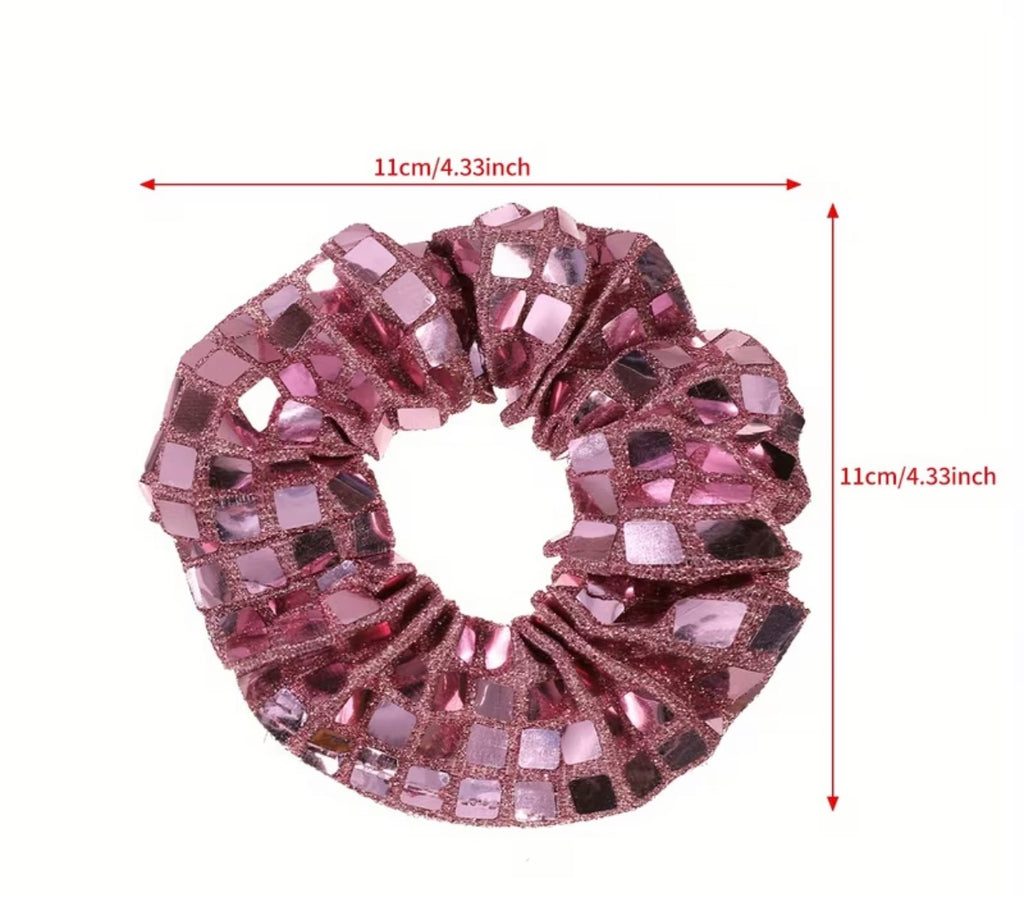 Sequin Hair Scrunchies