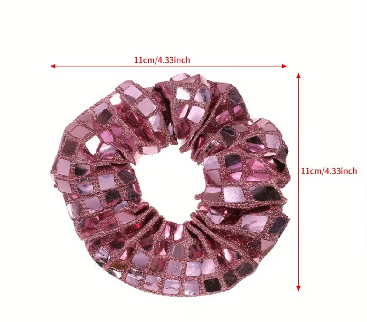 Sequin Hair Scrunchies