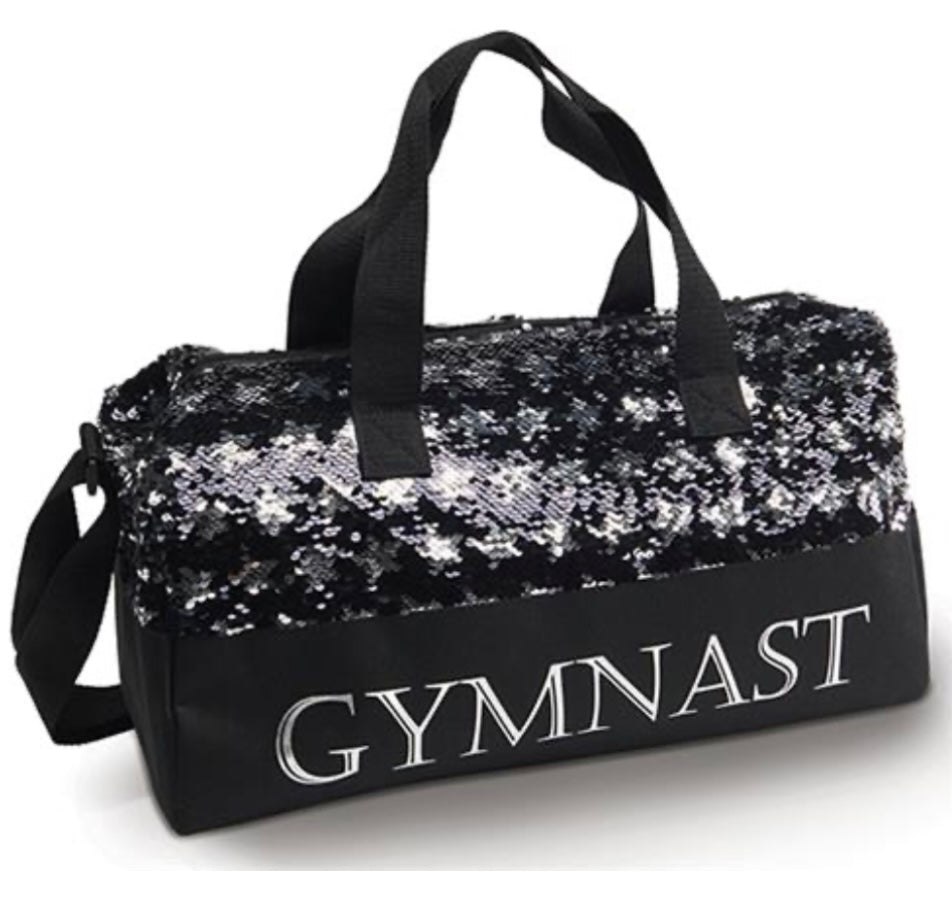 Sequin Gymnastic Stars Duffle Bag