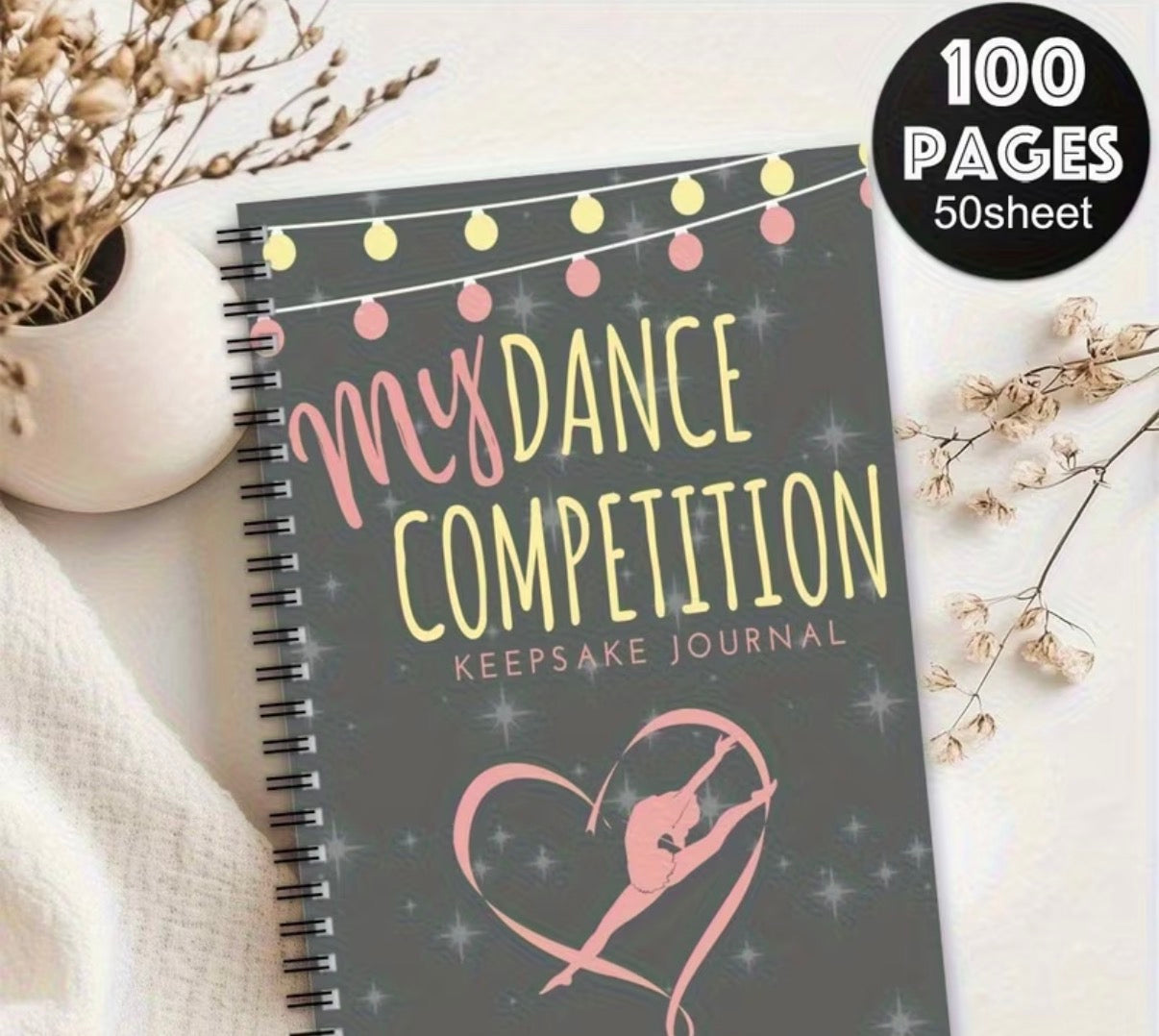 Dance Competition Keepsake Journal