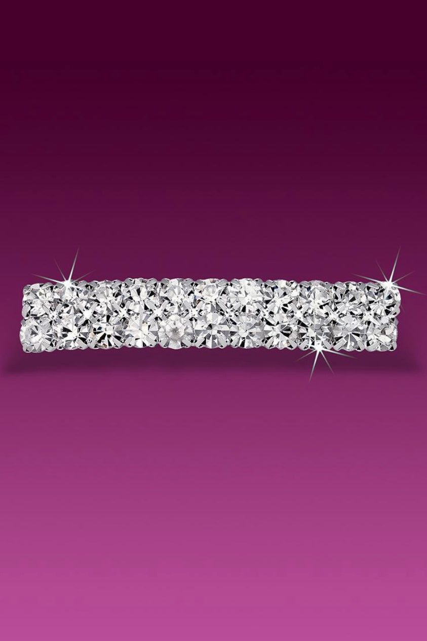 Rhinestone Barette-Crystal
