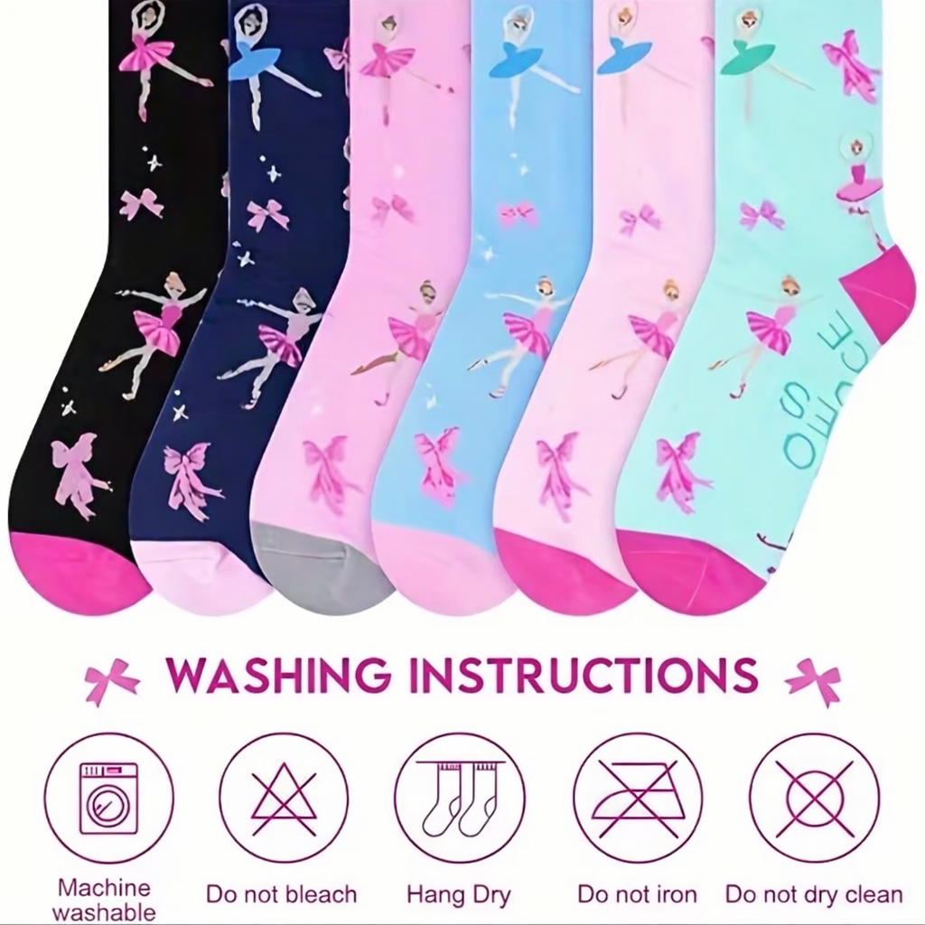 Funny dance socks for women