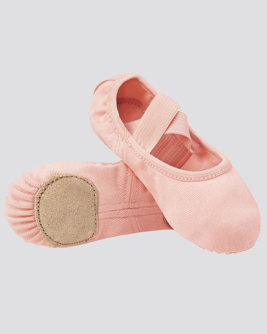 Stelle Kids Stretch Canvas Split Sole Ballet Shoe