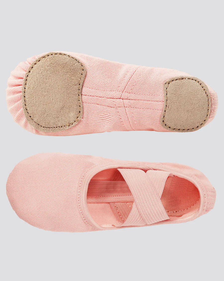 Stelle Kids Stretch Canvas Split Sole Ballet Shoe