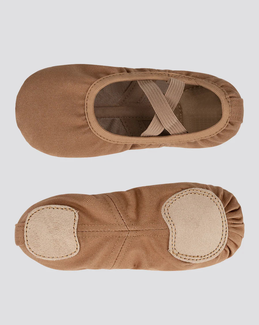 Stelle Kids Stretch Canvas Split Sole Ballet Shoe