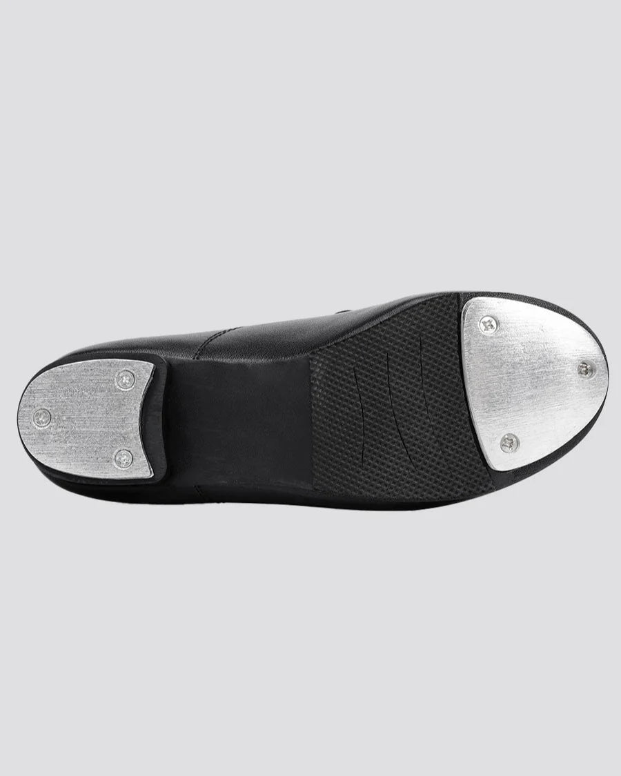 Kids Lace up Vegan Leather Tap Shoe