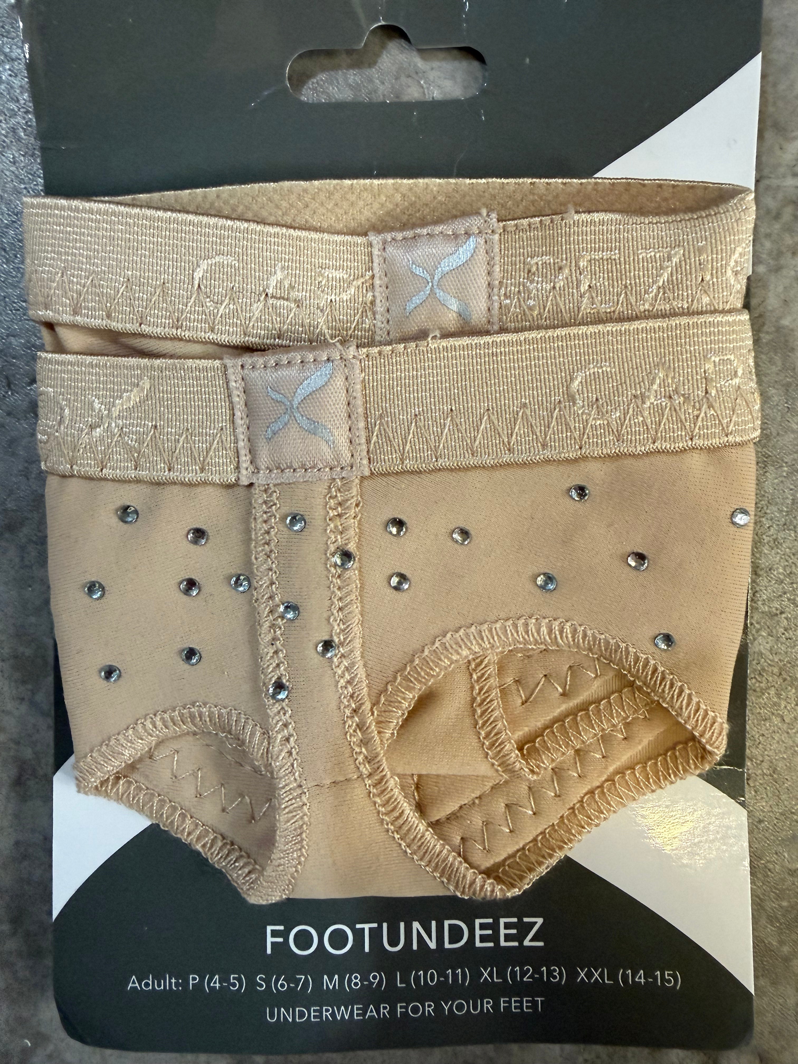 Capezio Crystal Footundeez