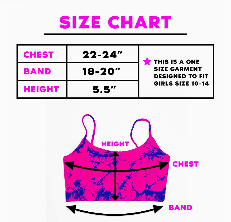 Bandeau Bra Cami (10-14)