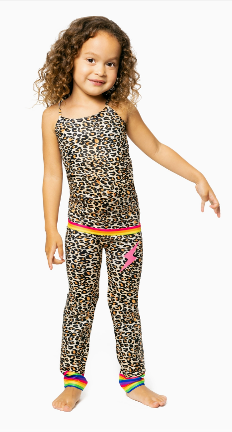 Rainbow Leopard Full Cami (4-6x)