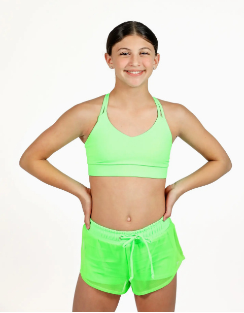 Solid Criss Cross Top