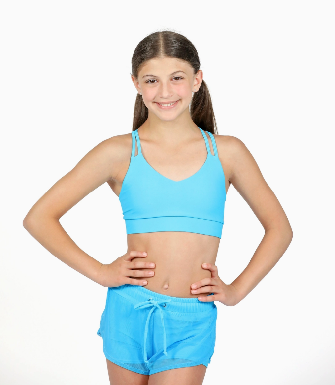 Solid Criss Cross Top