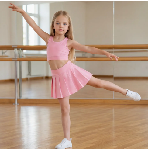 Athletic Pleated Skirt