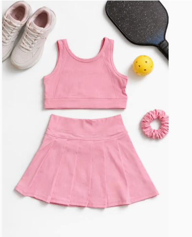Athletic Pleated Skirt