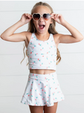 2 Piece Skirted Athletic Set