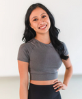 Open Back Crop Top