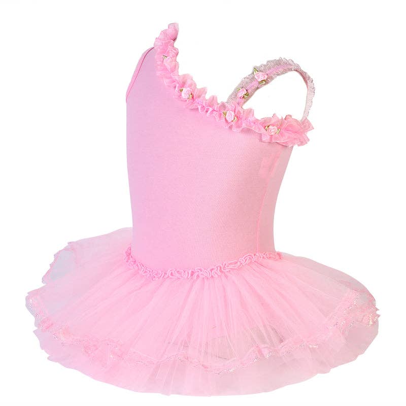 Pink Asymmetrical Ballet Dress