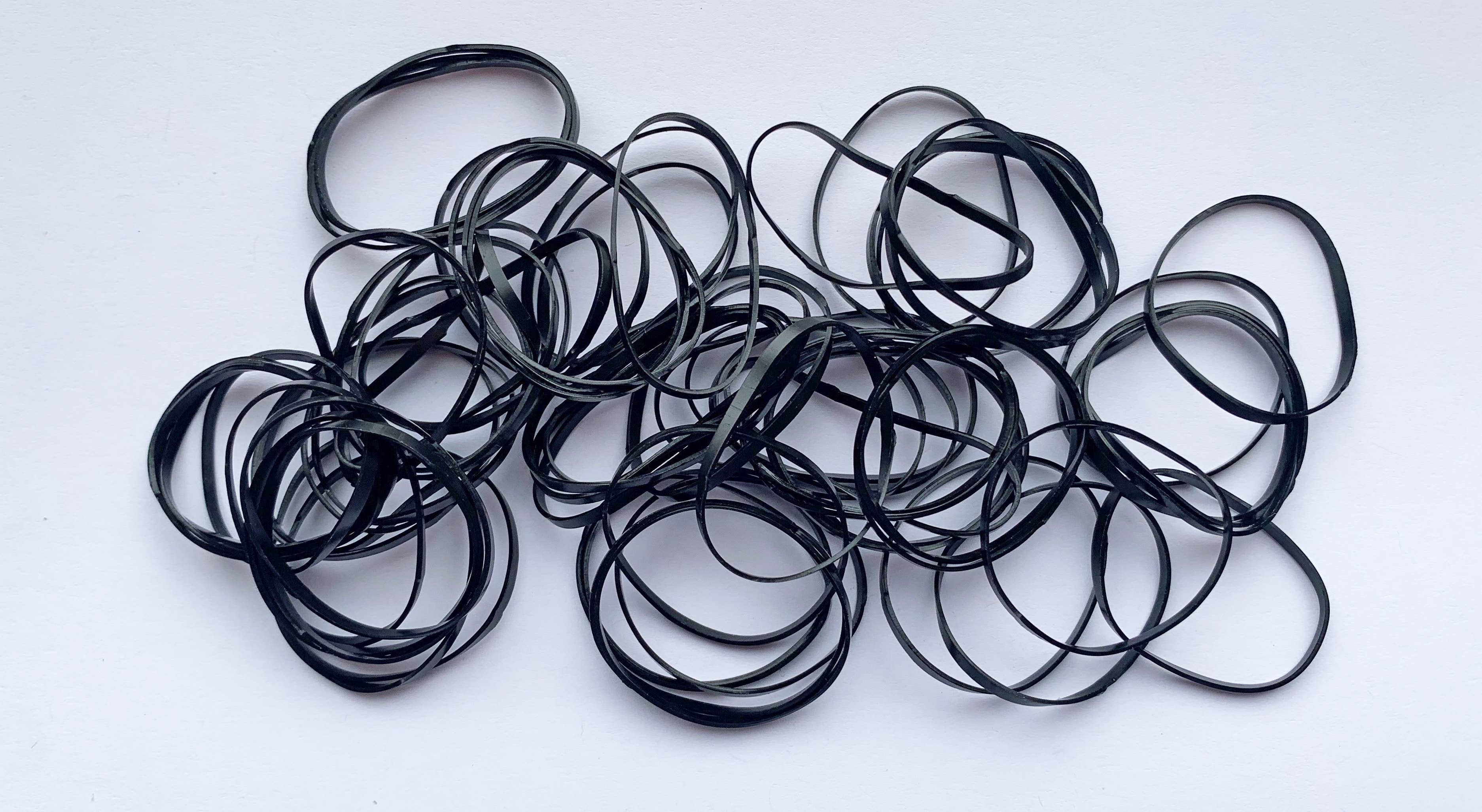 Large Hair Elastics - 25 ct